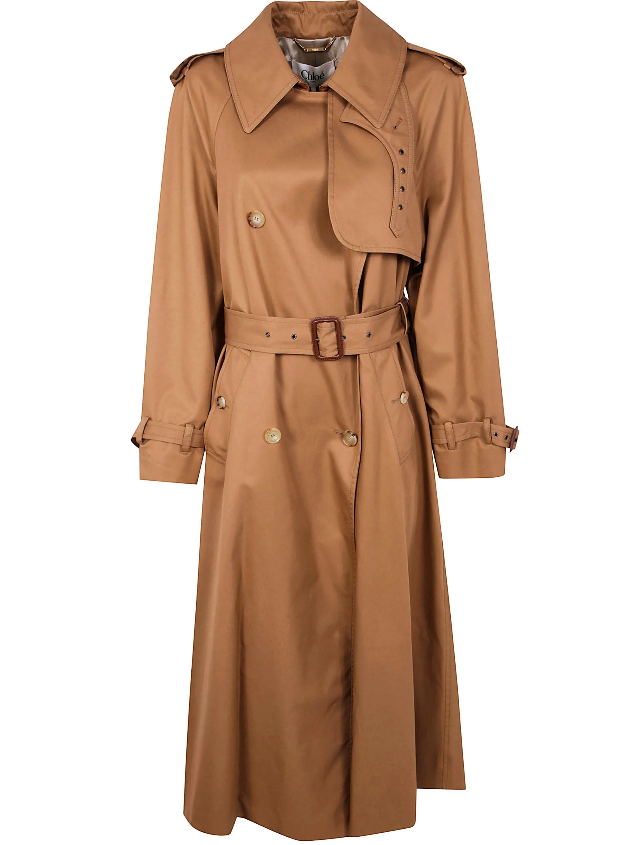 COTTON GABARDINE DOUBLE-BREASTED TRENCH COAT sold by Lord & Taylor product image thumbnail 5