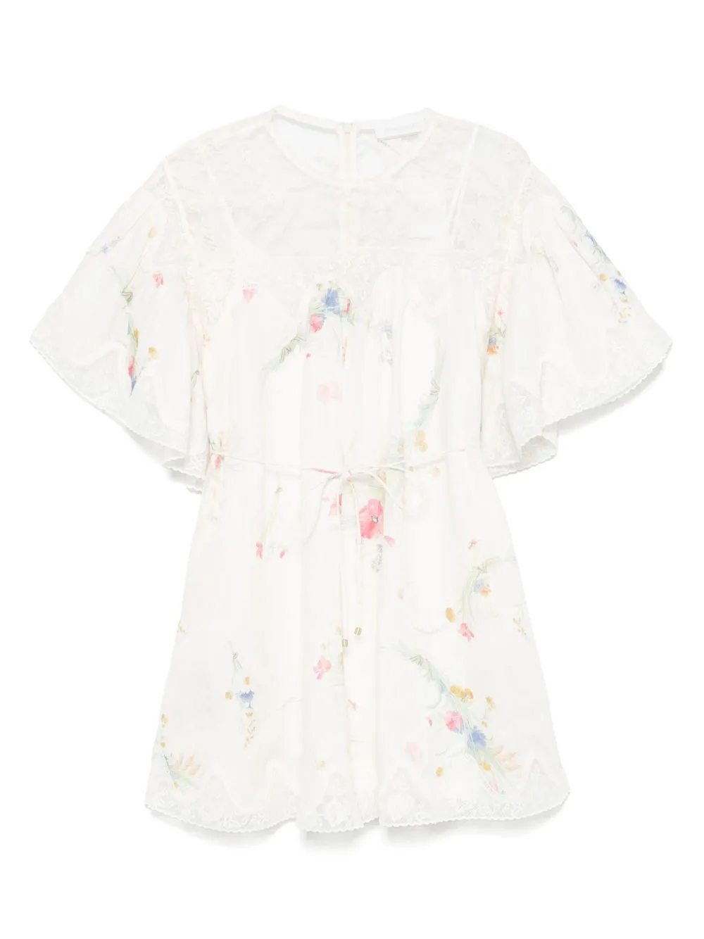 LUCKY LACE TRIM MINI DRESS sold by Lord & Taylor