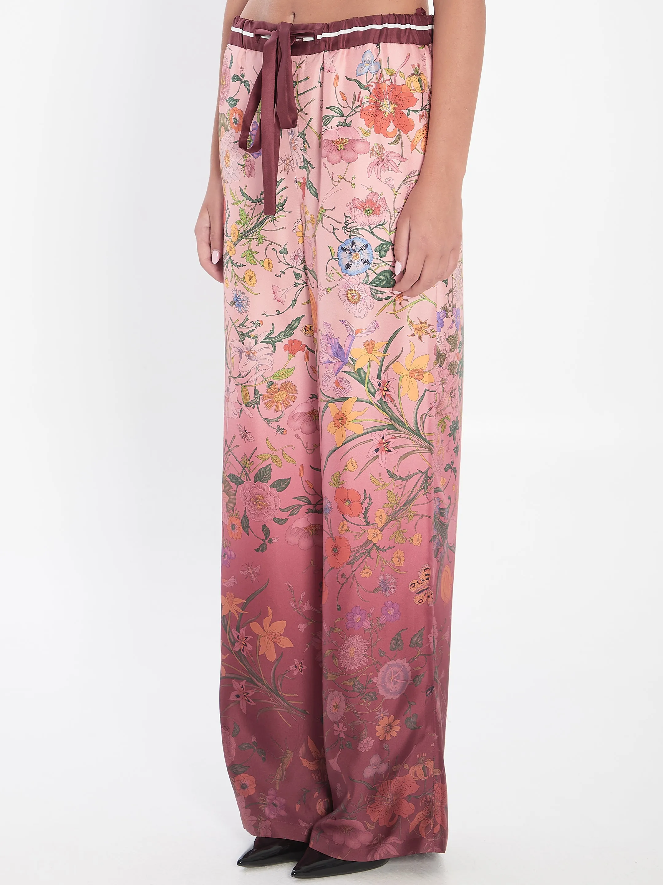 PRINTED SILK TROUSERS sold by Lord & Taylor product image thumbnail 2