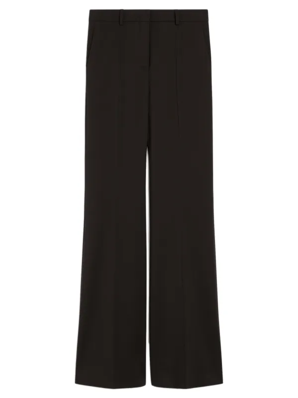 HANGAR FLARE TROUSERS IN STRETCH WOOL sold by Lord & Taylor