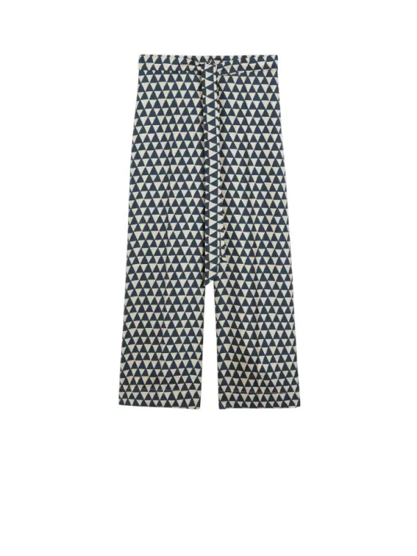 PRINTED SILK TROUSERS sold by Lord & Taylor