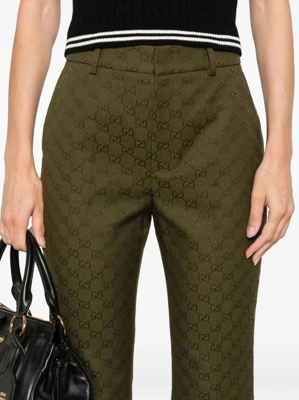 GG JACQUARD TROUSERS sold by Lord & Taylor product image thumbnail 5