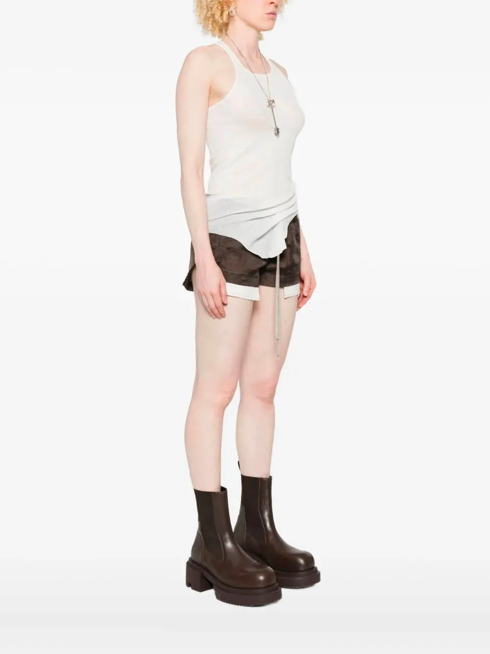 BASIC RIB TANK TOP sold by Lord & Taylor product image thumbnail 3