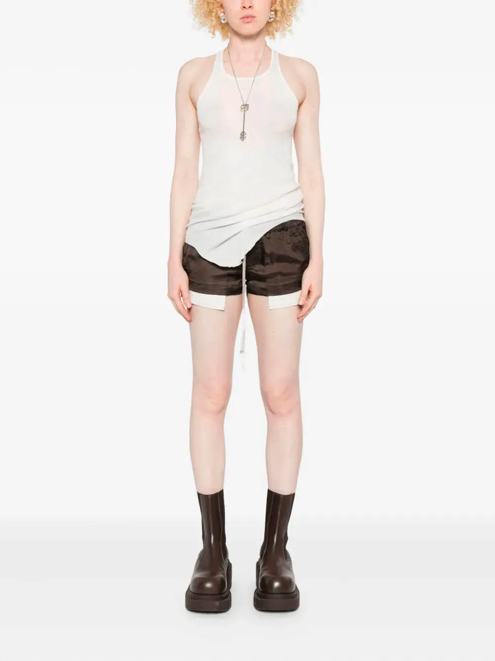BASIC RIB TANK TOP sold by Lord & Taylor product image thumbnail 2