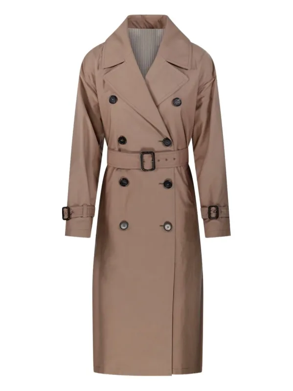FIORITO LONG WATER-REPELLENT COTTON TWILL TRENCH COAT sold by Lord & Taylor