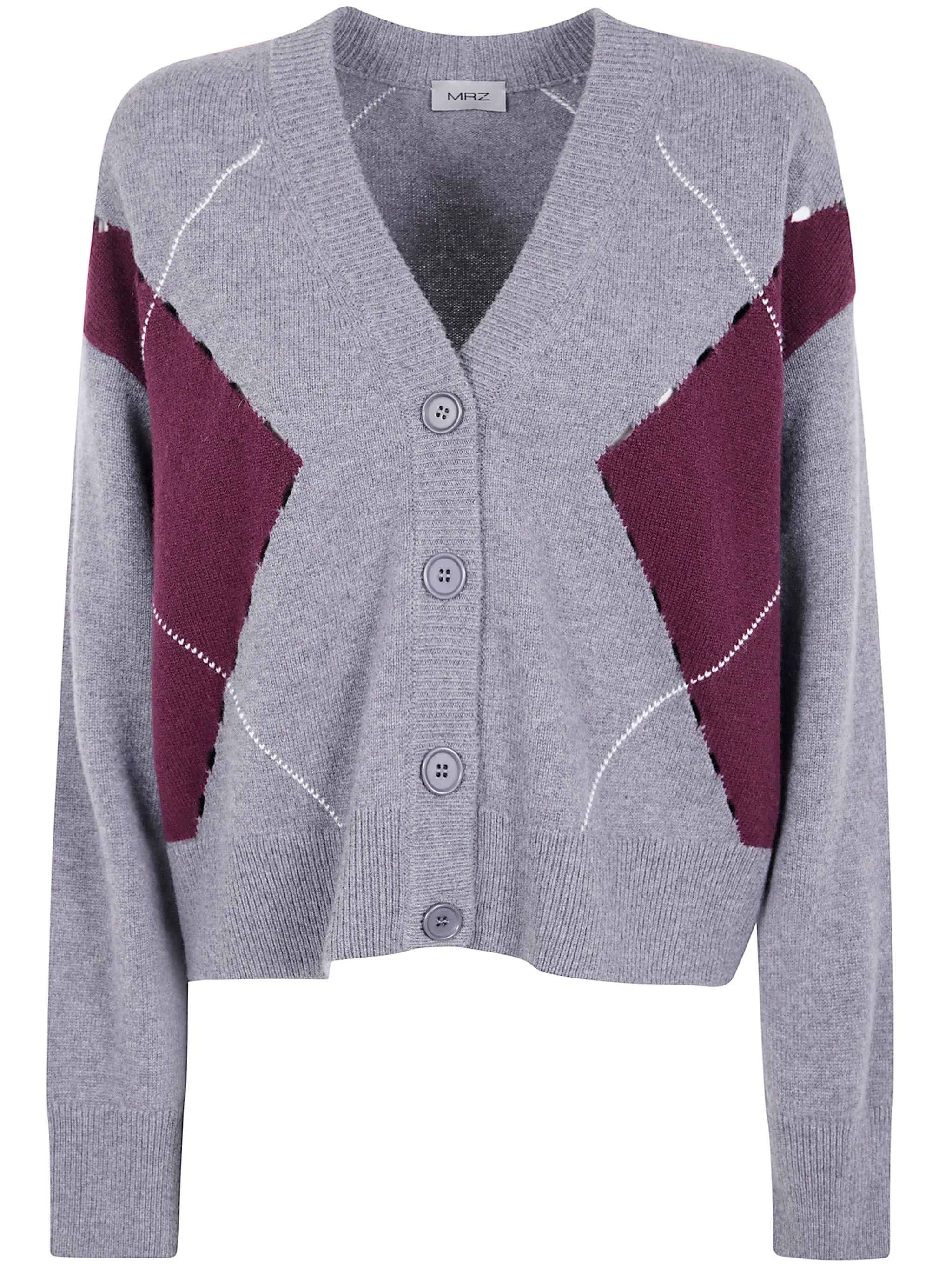 INTARSIA KNIT CARDIGAN sold by Lord & Taylor