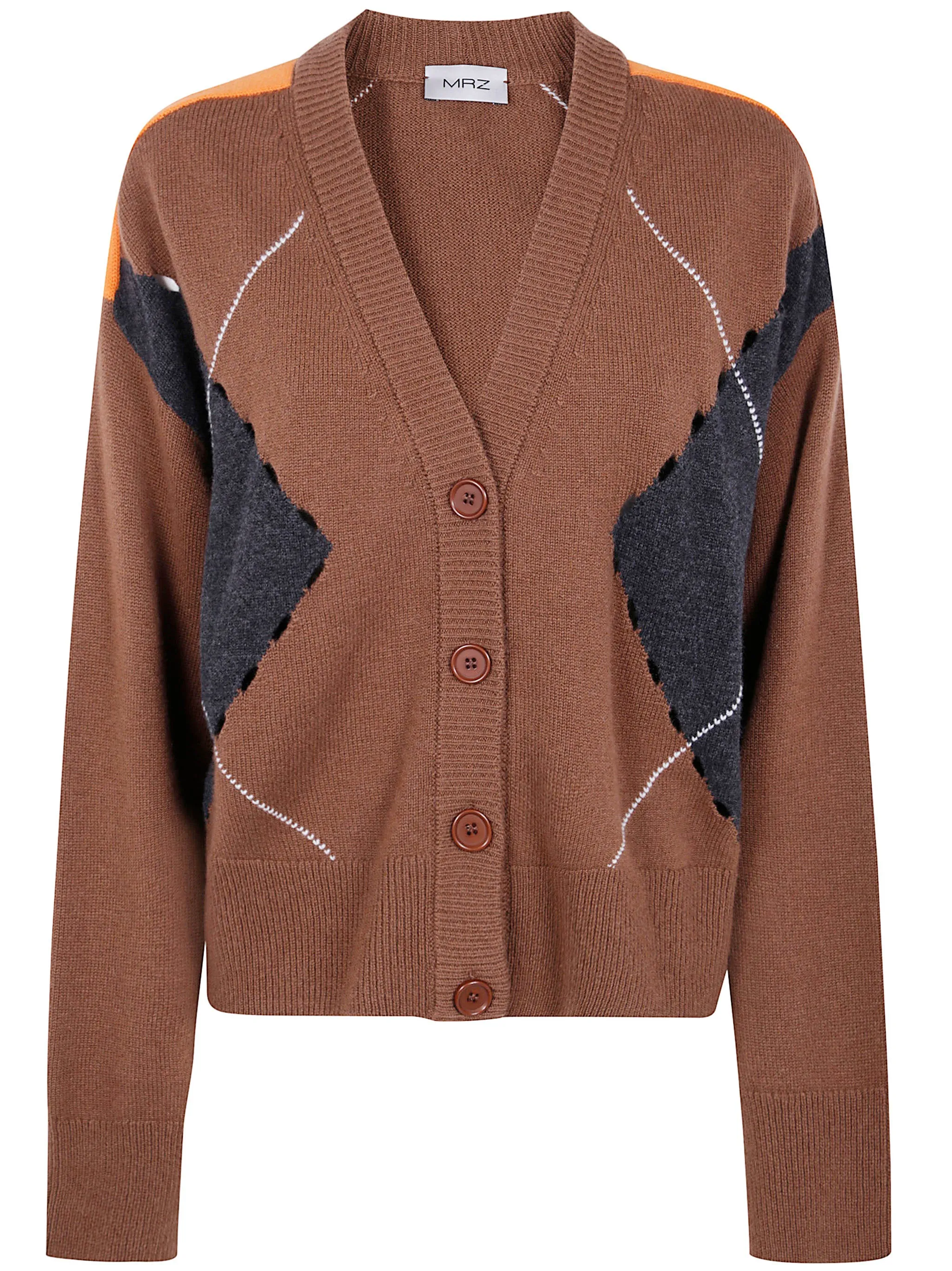 INTARSIA KNIT CARDIGAN sold by Lord & Taylor