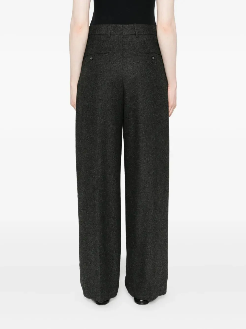 WIDE FLANNEL TROUSERS sold by Lord & Taylor product image thumbnail 3