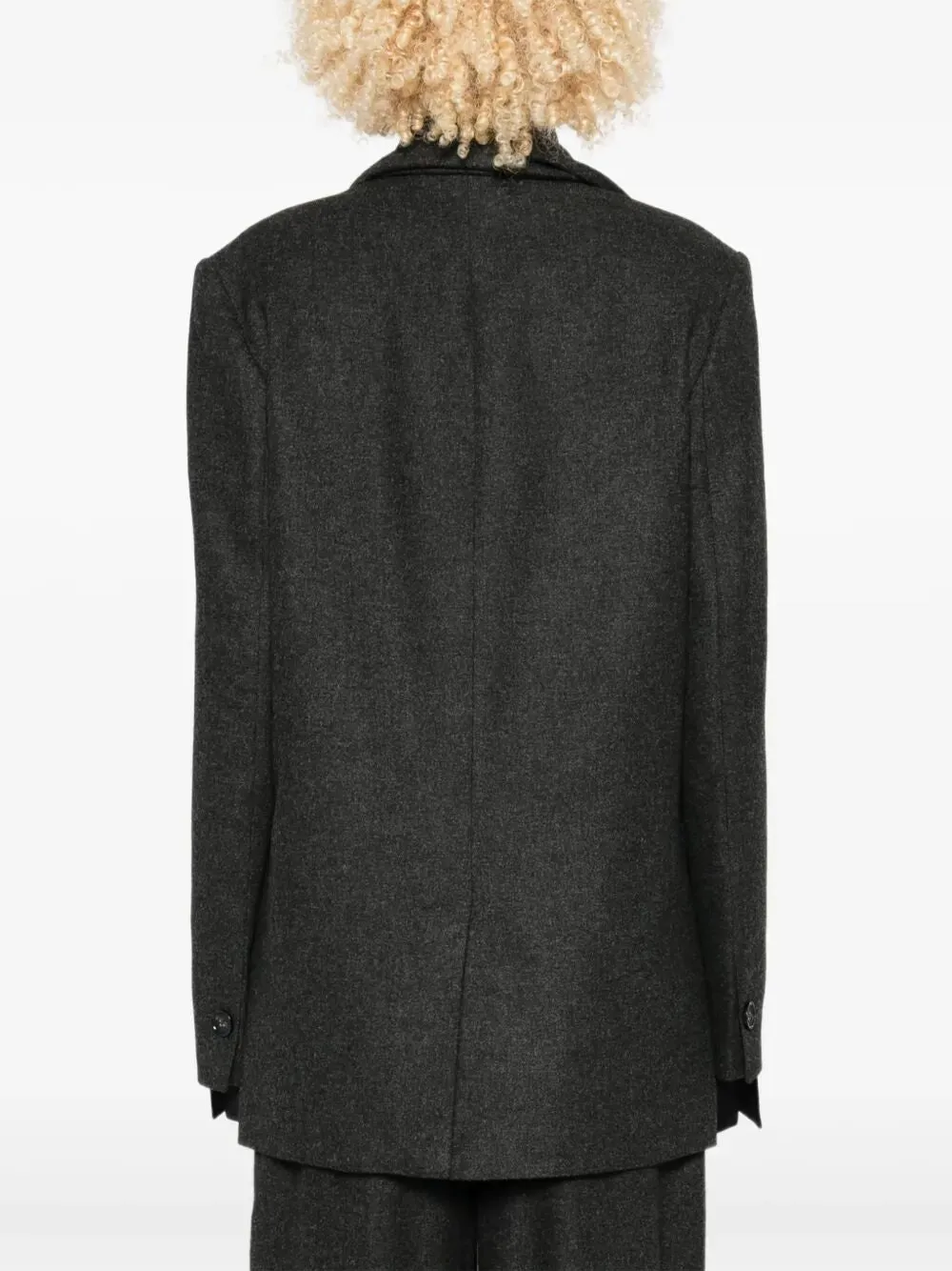 VISCOSE WOOL "SCARF" BLAZER sold by Lord & Taylor product image thumbnail 5