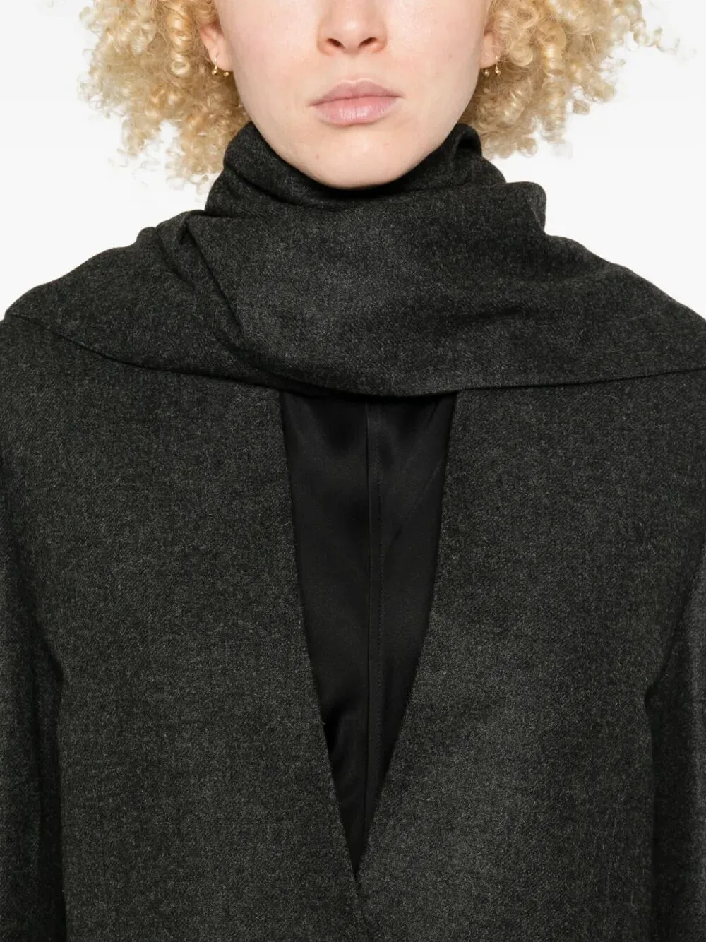 VISCOSE WOOL "SCARF" BLAZER sold by Lord & Taylor product image thumbnail 2