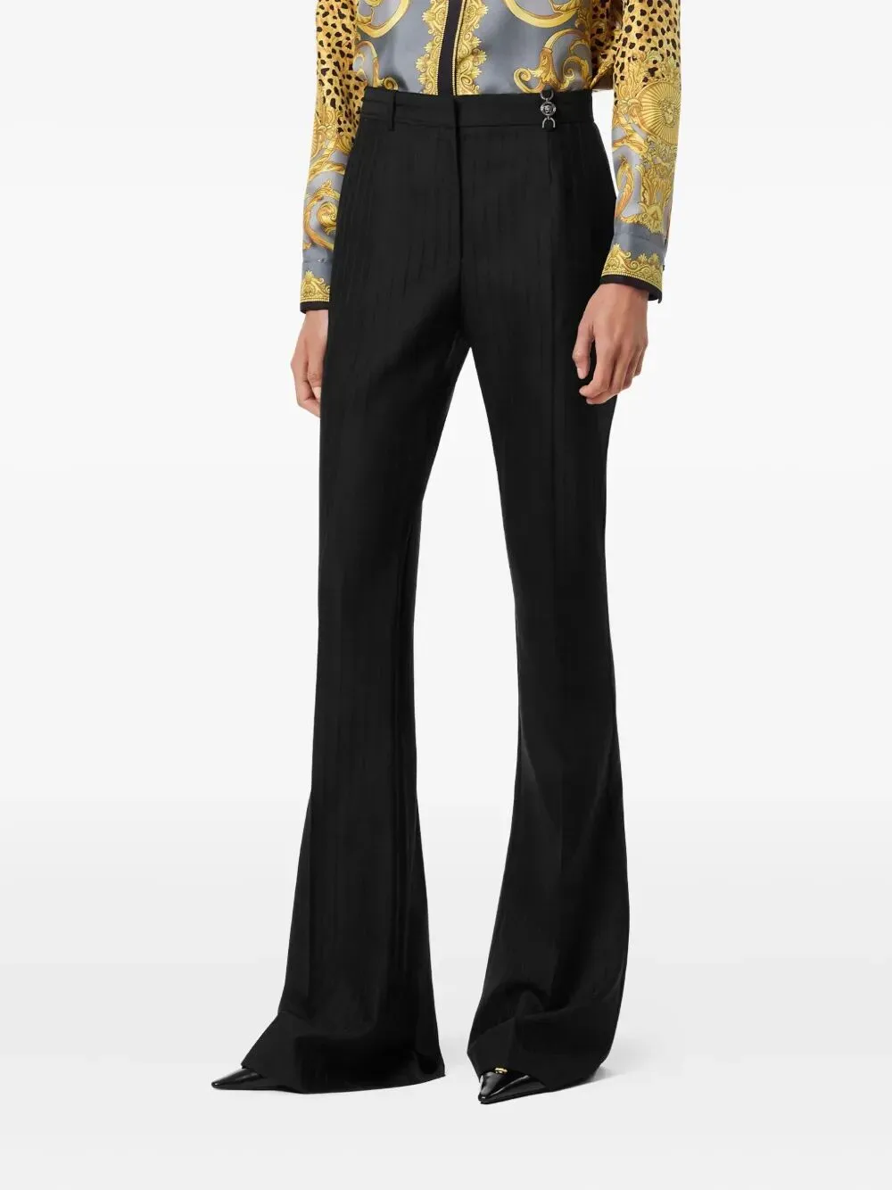 INFORMAL PANT RESPONSIBLE WOOL TONAL PINSTRIPES sold by Lord & Taylor product image thumbnail 4