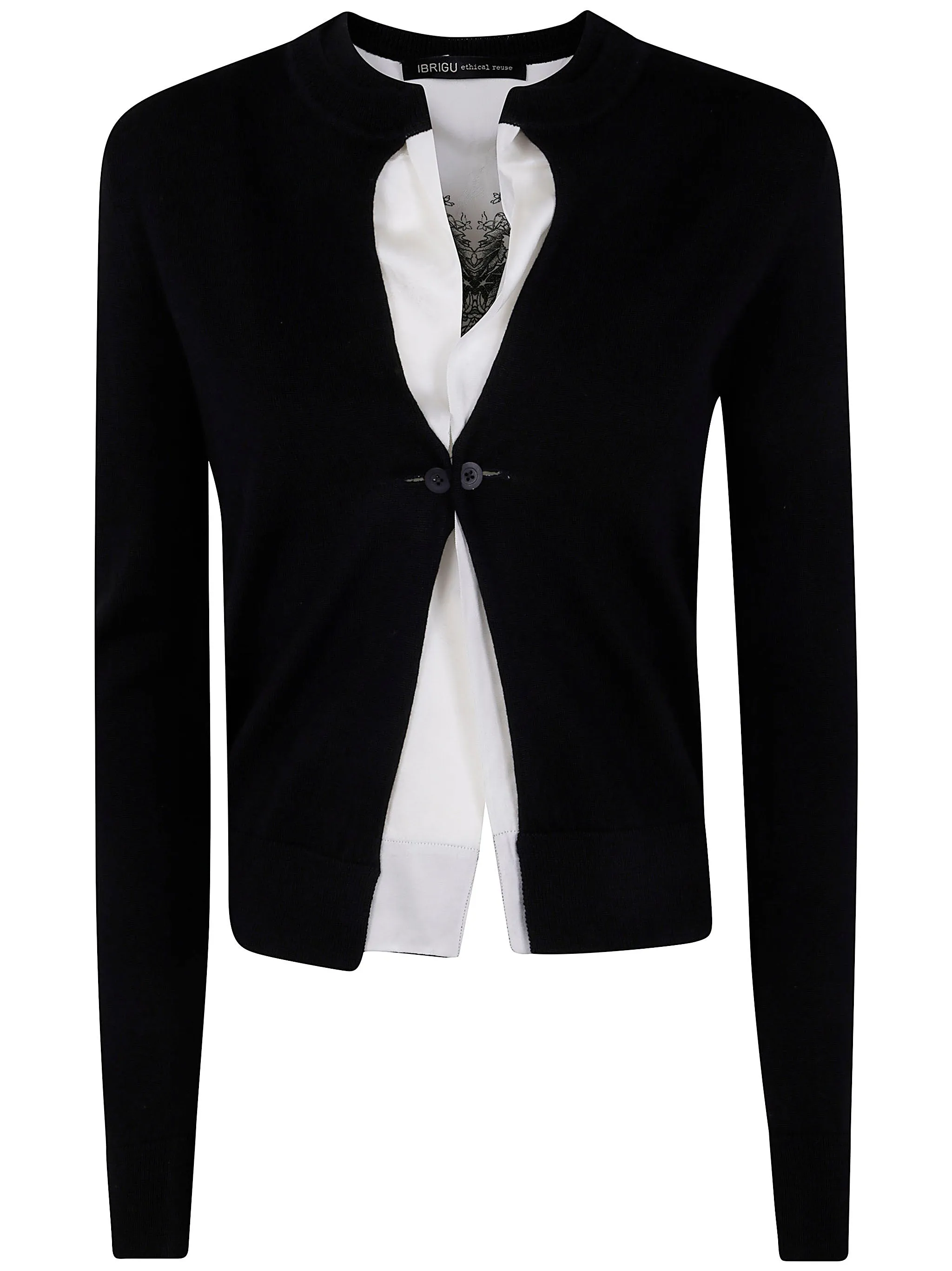 REVERSIBLE PRINTED KNIT CARDIGAN sold by Lord & Taylor