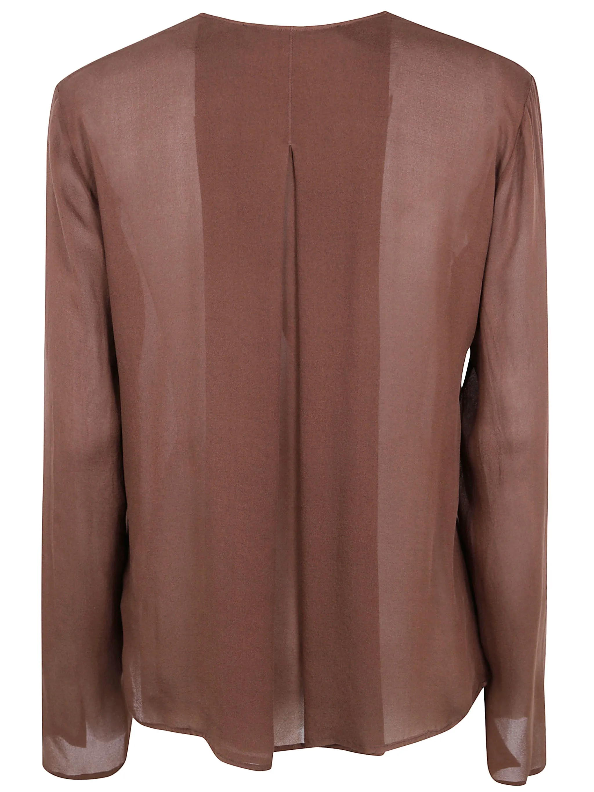 SILK SHIRT WITH RUFFLES sold by Lord & Taylor product image thumbnail 2