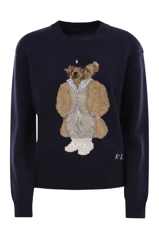 "SWEATER PULLOVER" LONG SLEEVE BEAR sold by Lord & Taylor