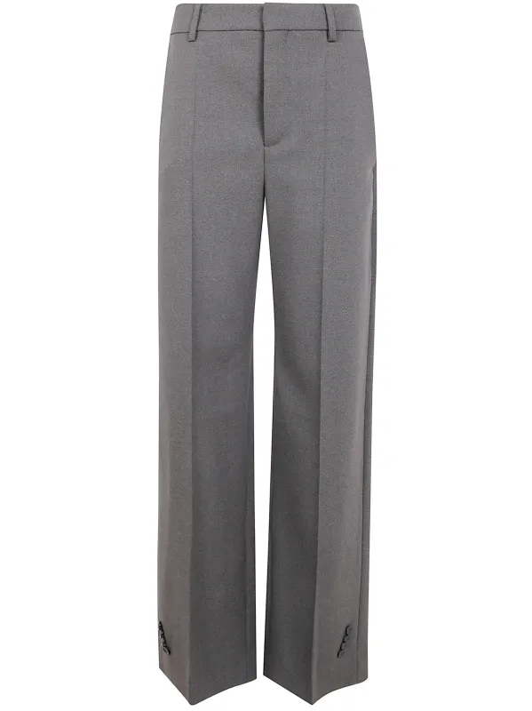 TAILORING TROUSER WITH HEM BUTTONING DETAIL sold by Lord & Taylor
