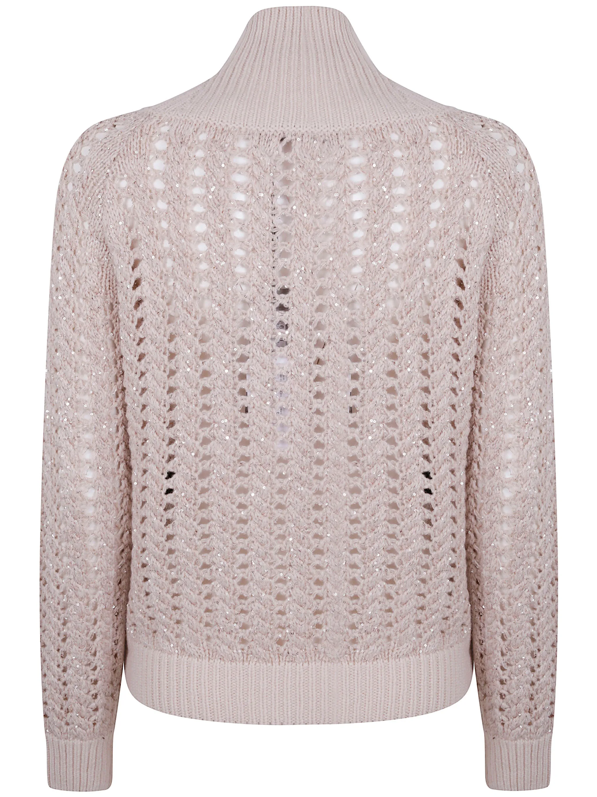 BRAID CRYSTALS HIGH NECK SWEATER sold by Lord & Taylor product image thumbnail 2