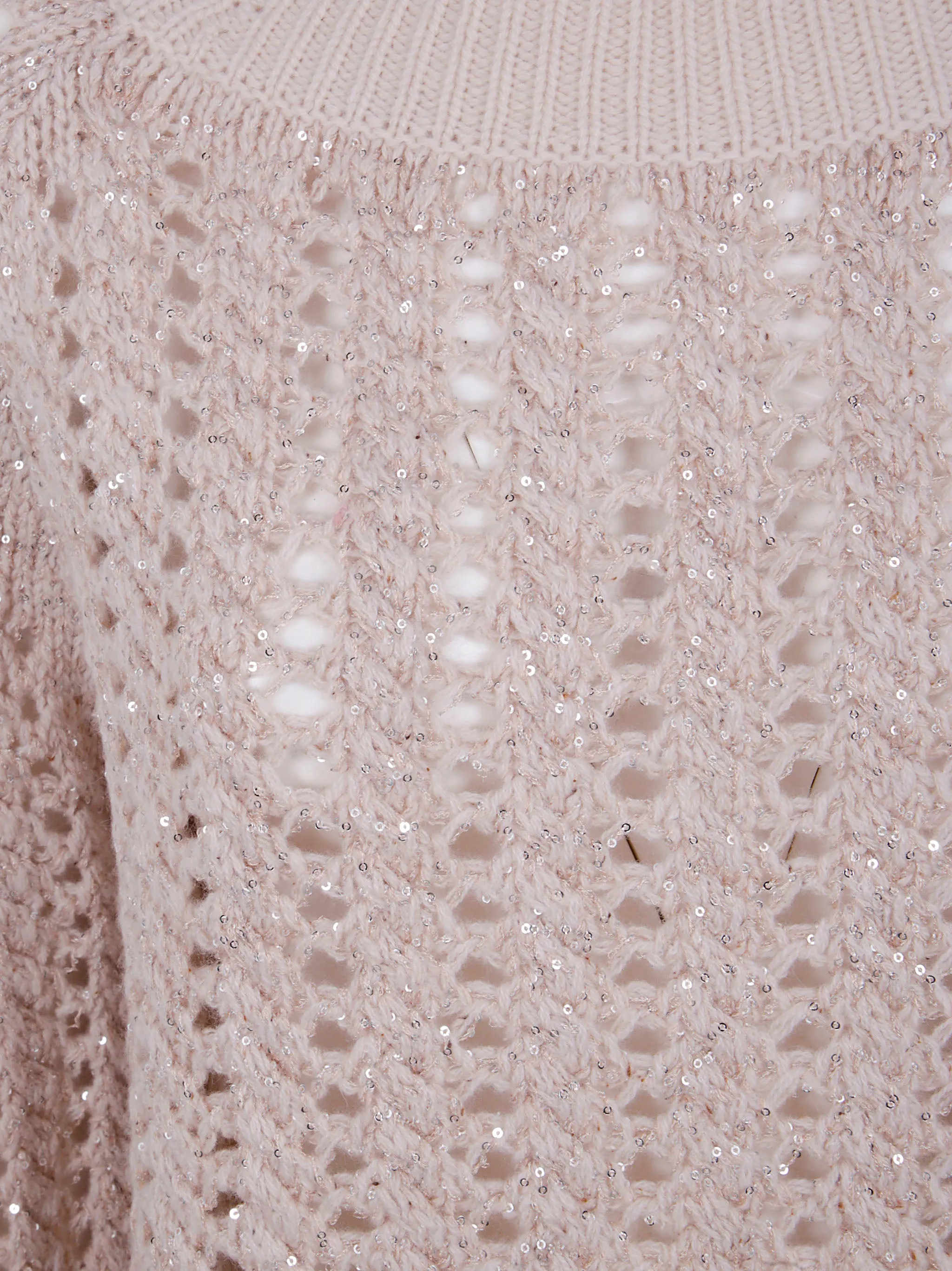 BRAID CRYSTALS HIGH NECK SWEATER sold by Lord & Taylor product image thumbnail 3