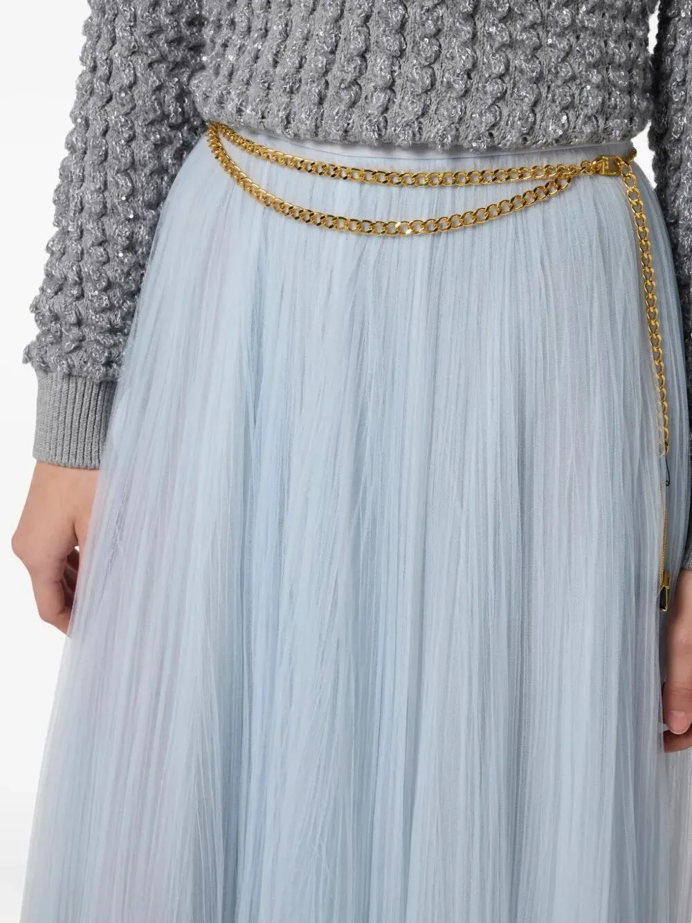 BELTED ROUND MIDI SKIRT sold by Lord & Taylor product image thumbnail 4