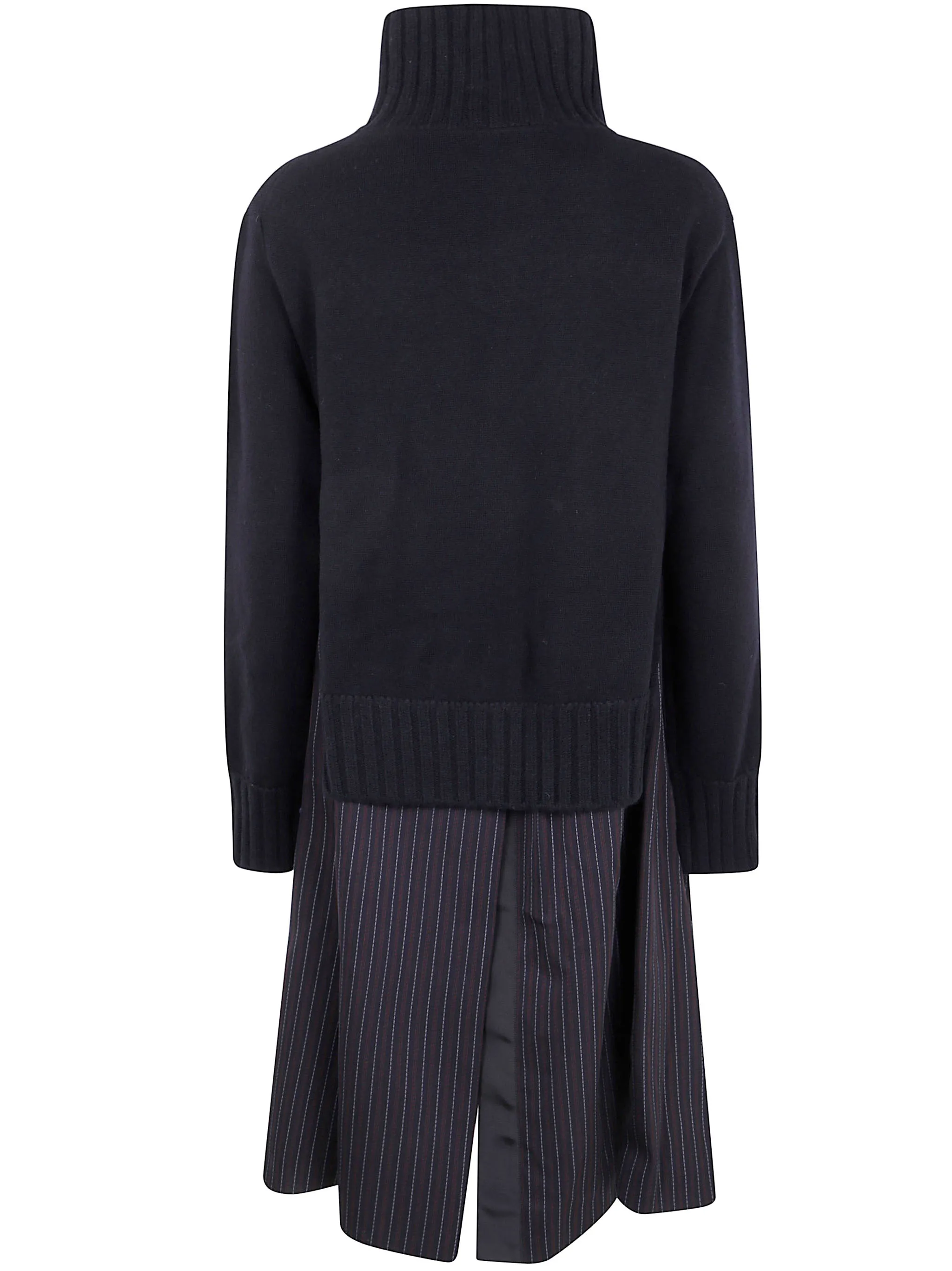STRIPE DOESKIN X WOOL KNIT COAT DRESS sold by Lord & Taylor product image thumbnail 2