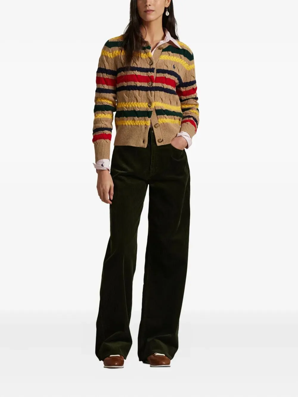 "WOVEN WIDE LEG" PANTS sold by Lord & Taylor product image thumbnail 2