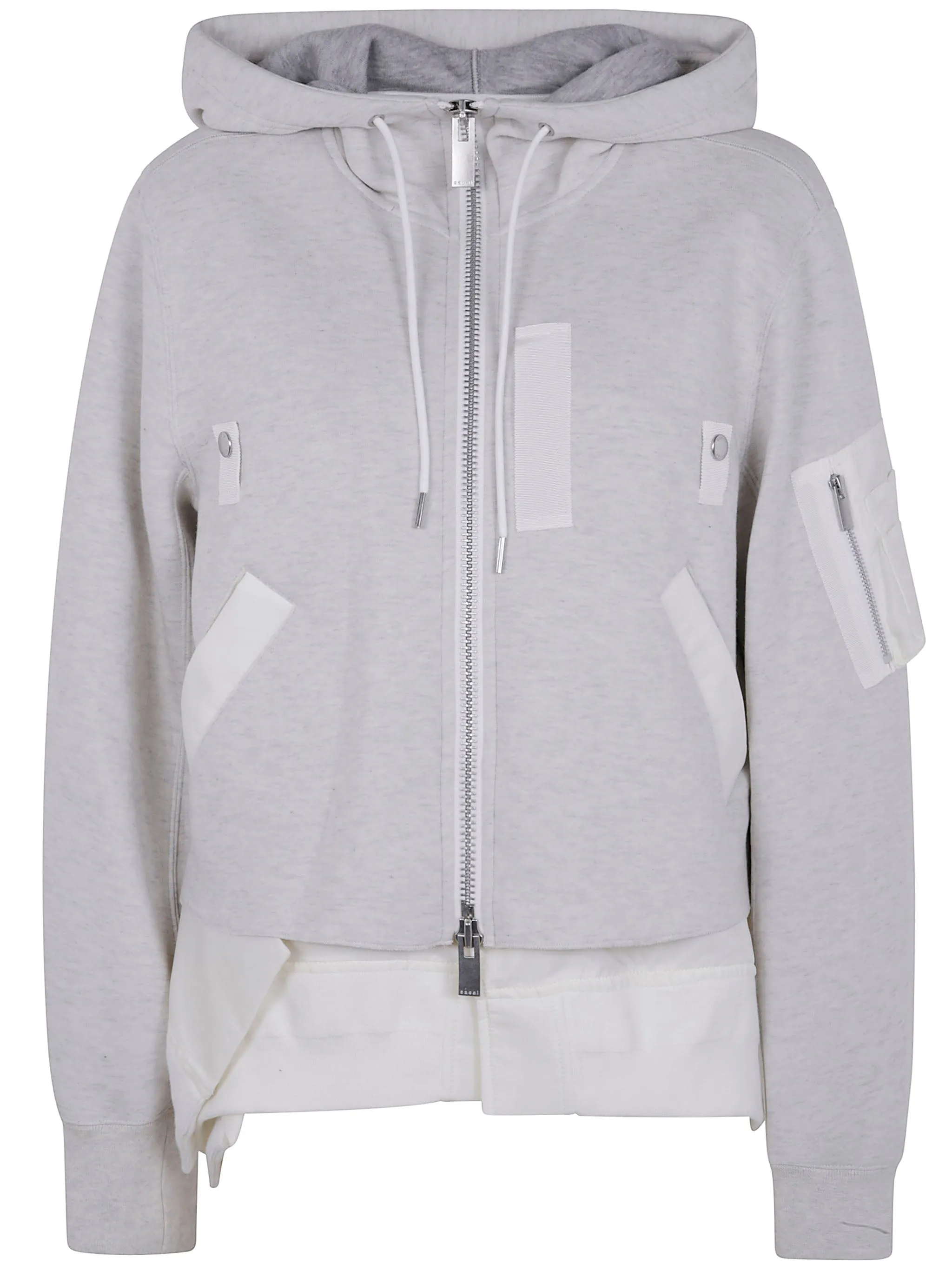 SPONGE SWEAT X NYLON TWILL HOODIE sold by Lord & Taylor