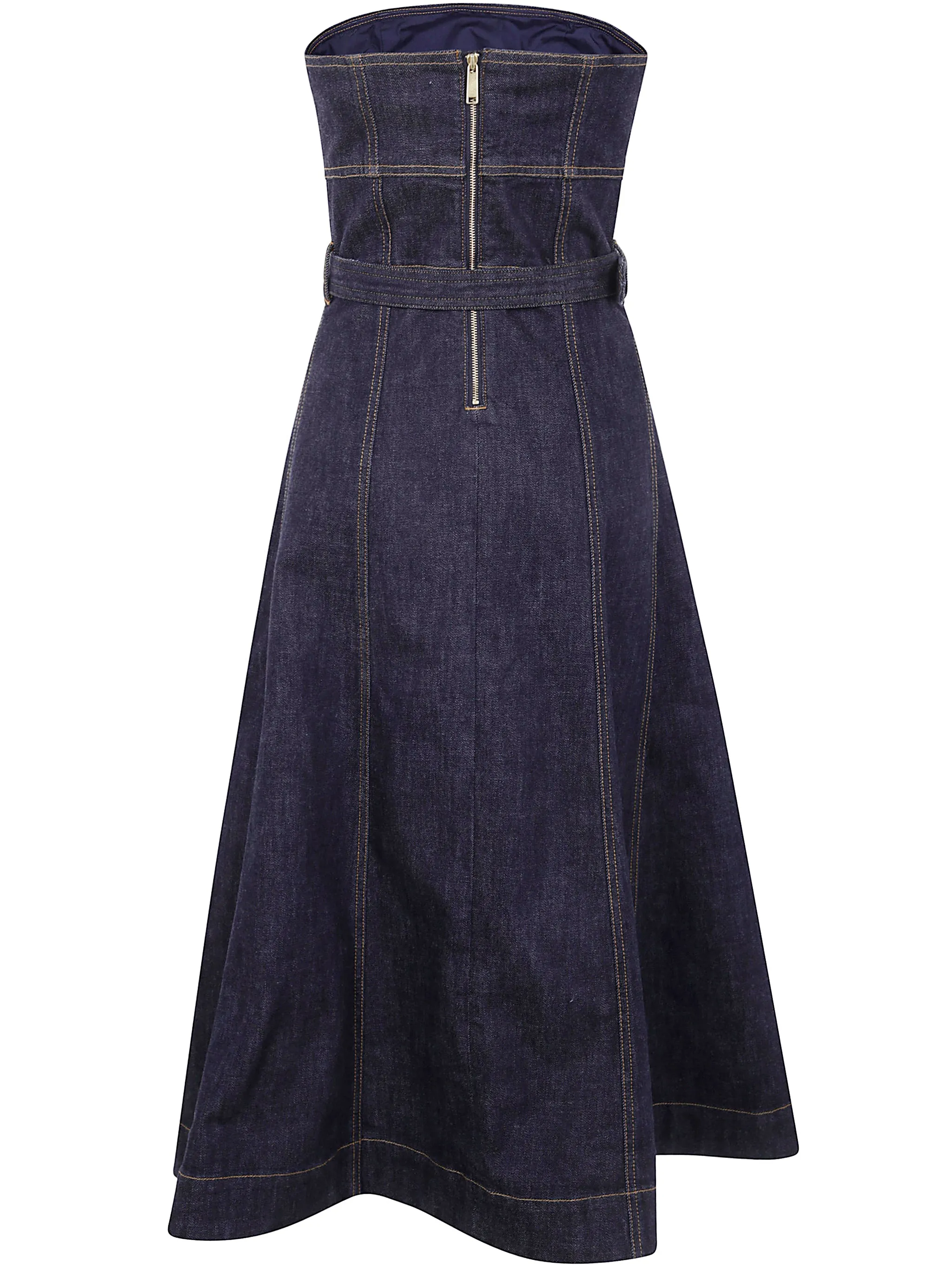 DENIM MIDI DRESS sold by Lord & Taylor product image thumbnail 2