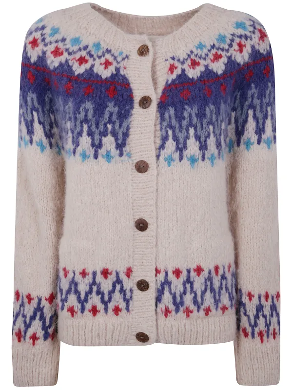 "SKY LAGOON" ROUND NECK CARDIGAN sold by Lord & Taylor