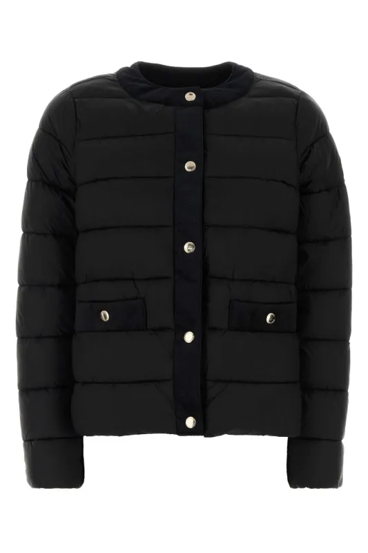 BLACK NYLON PADDED JACKET sold by Lord & Taylor