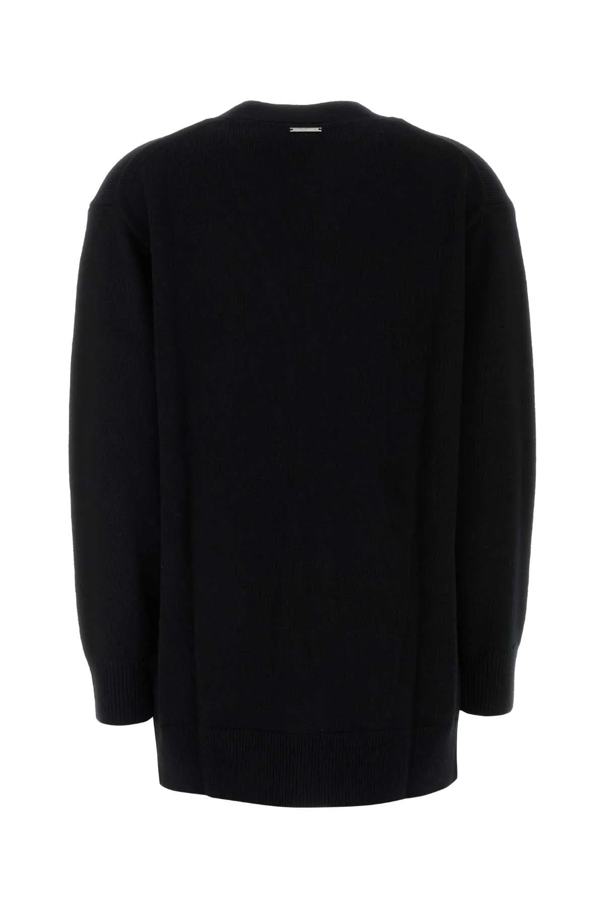 BLACK WOOL OVERSIZE CARDIGAN sold by Lord & Taylor product image thumbnail 2
