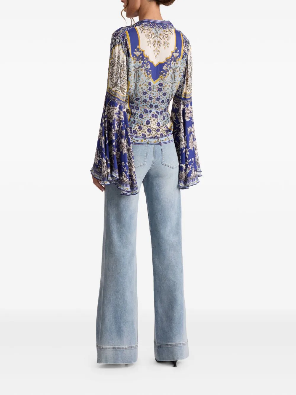 WILLA PRINTED BLOUSE sold by Lord & Taylor product image thumbnail 2