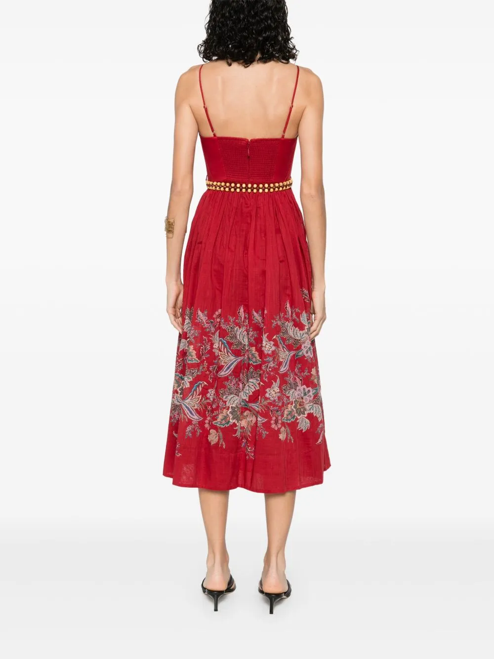 RHIANNON CORSET MIDI DRESS sold by Lord & Taylor product image thumbnail 4