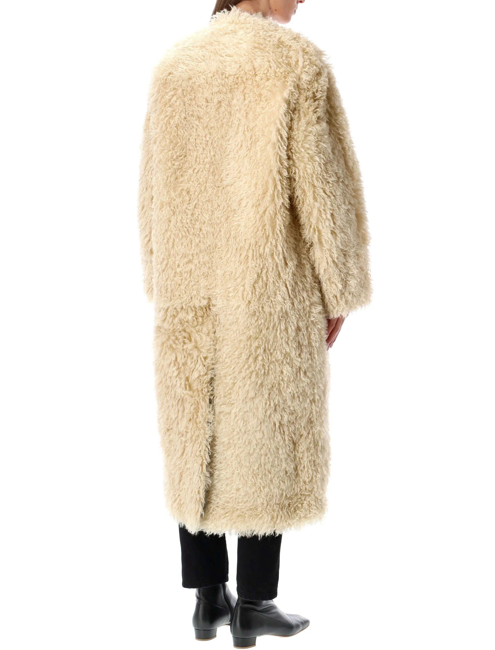 STAND STUDIO CAROLINA LONG CURLY FAUX-FUR COAT sold by Lord & Taylor product image thumbnail 2
