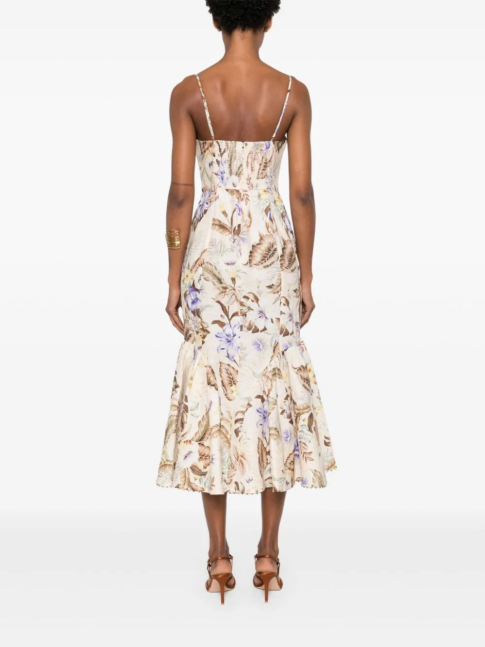 COCO TIE FRONT MIDI DRESS sold by Lord & Taylor product image thumbnail 2