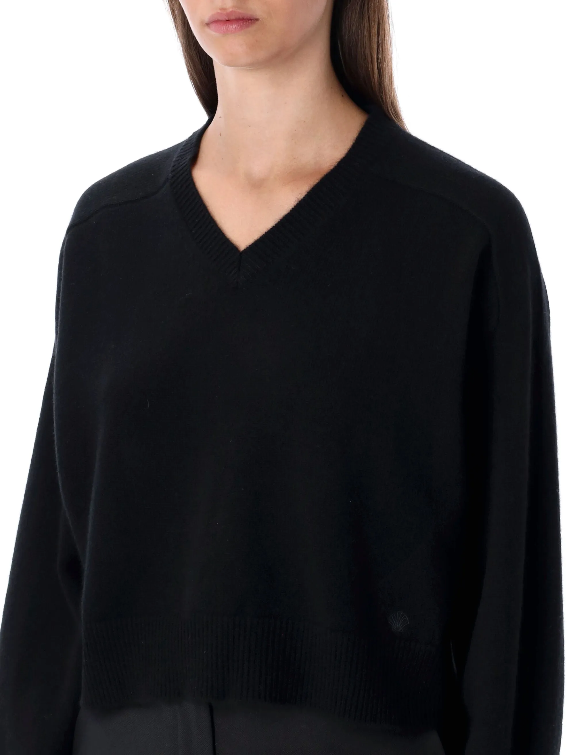 LOULOU ANZOR CASHMERE V-NECK SWEATER sold by Lord & Taylor product image thumbnail 3