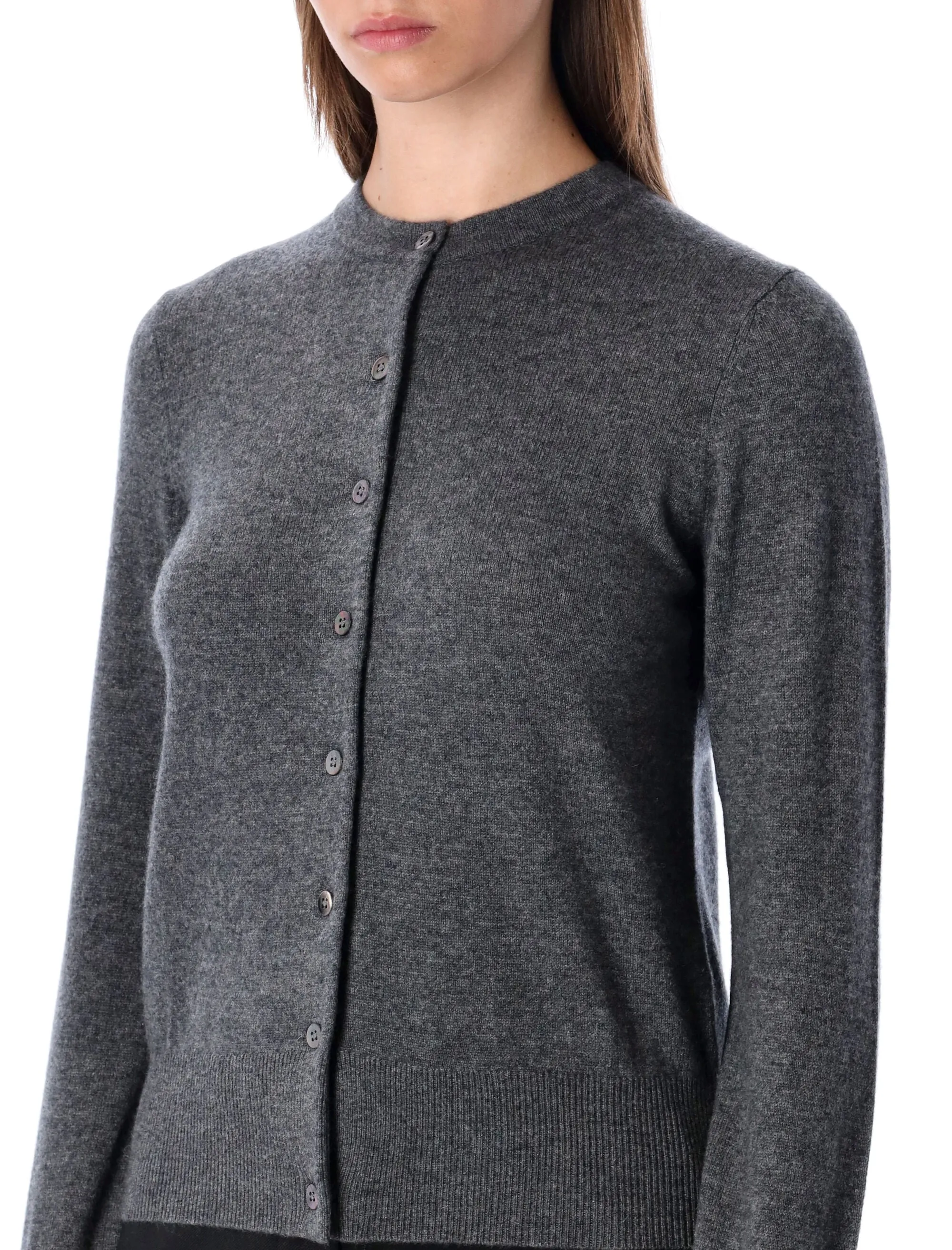 RHEA GREY WOOL CASHMERE CROPPED CARDIGAN sold by Lord & Taylor product image thumbnail 3