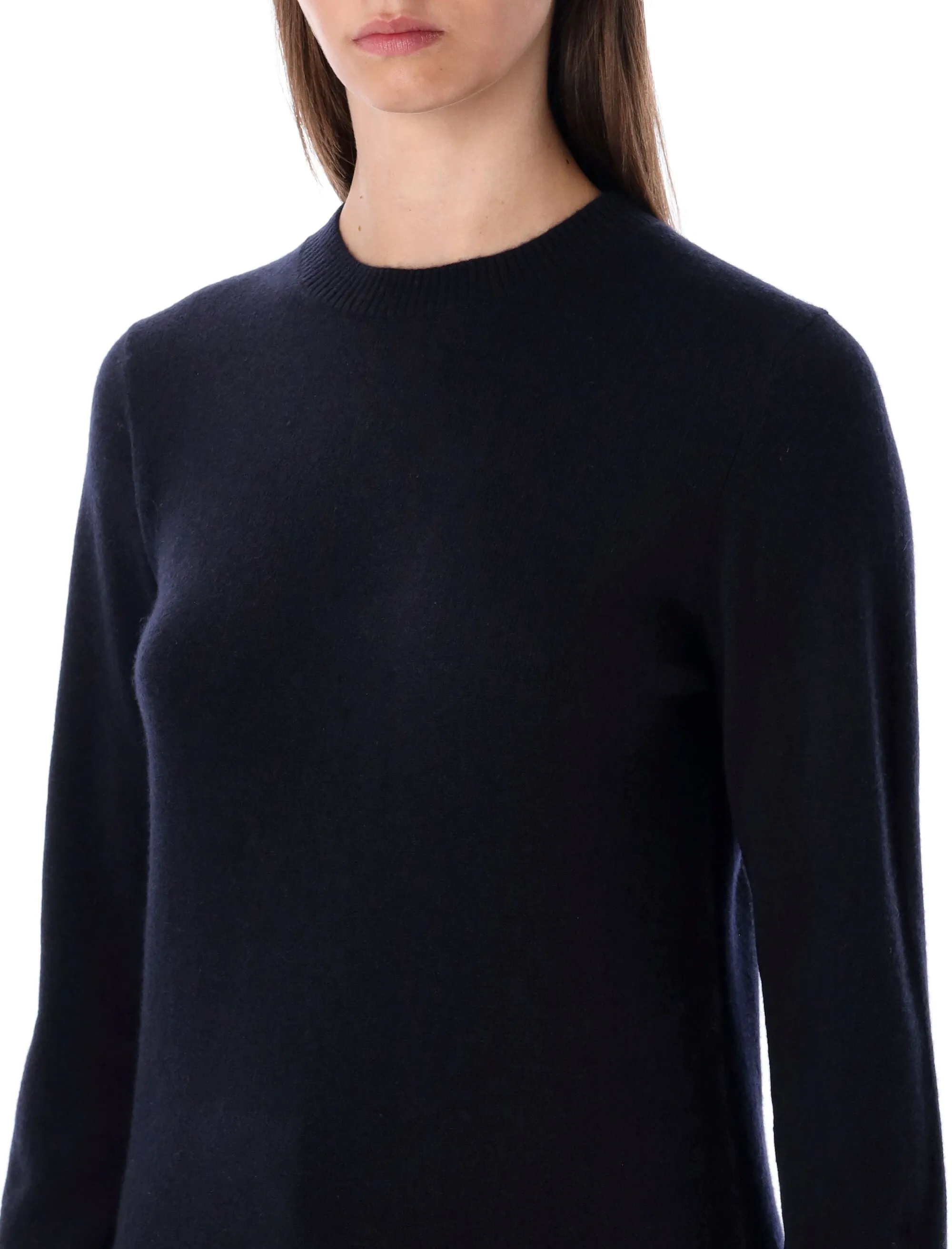 RHEA NAVY BLUE WOOL CASHMERE CREWNECK SWEATER sold by Lord & Taylor product image thumbnail 3