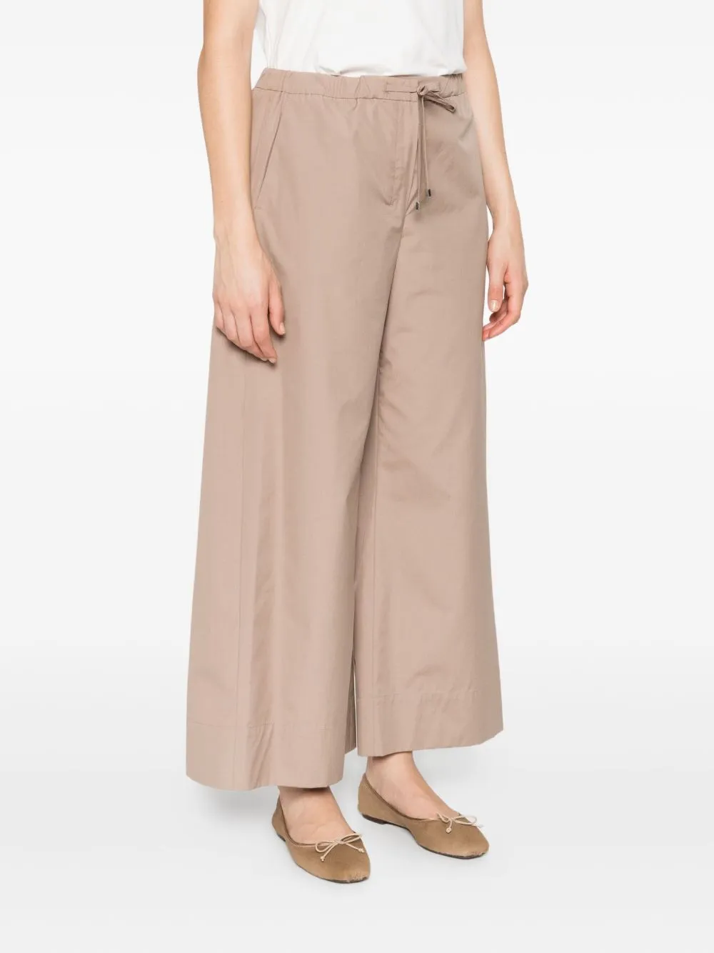 AUREO TAUPE PANTS WITH ELASTIC WAIST sold by Lord & Taylor product image thumbnail 5