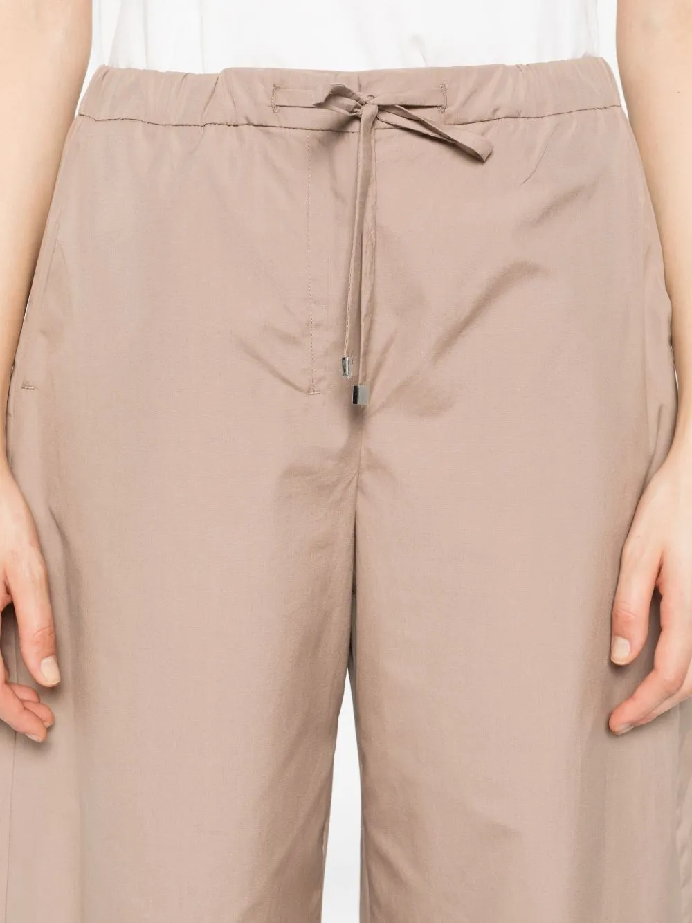 AUREO TAUPE PANTS WITH ELASTIC WAIST sold by Lord & Taylor product image thumbnail 3