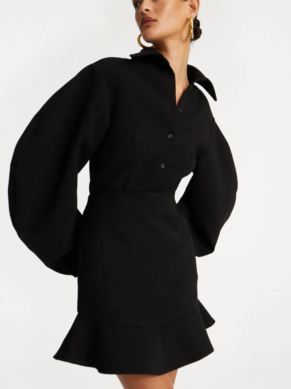 SUITING FITTED SHIRT sold by Lord & Taylor product image thumbnail 4