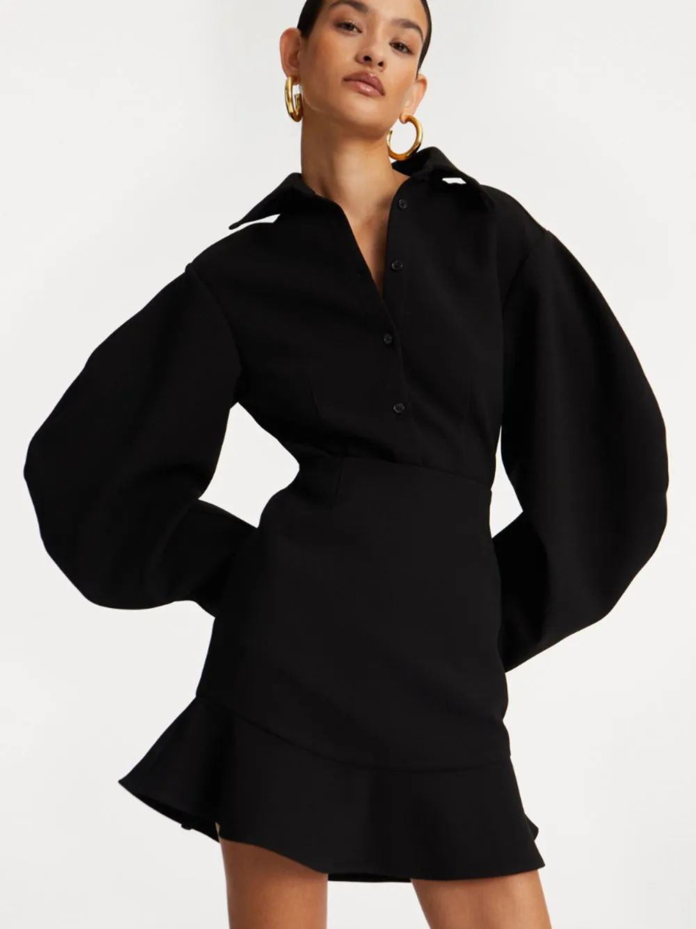 SUITING FITTED SHIRT sold by Lord & Taylor product image thumbnail 5