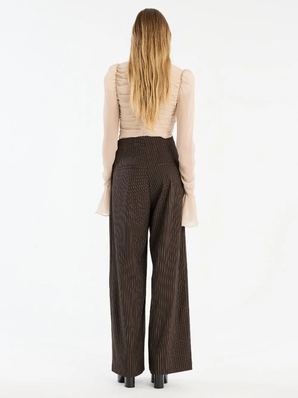 CHIFFON LS TOP sold by Lord & Taylor product image thumbnail 3