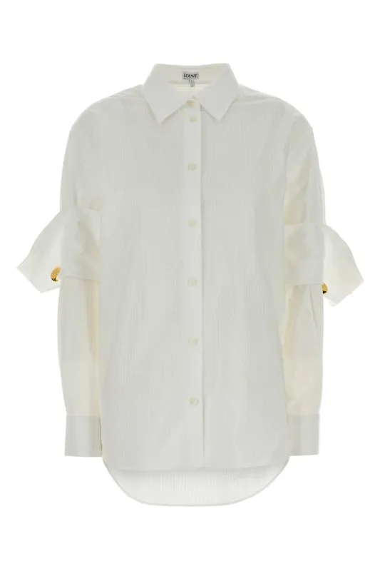 WHITE COTTON SHIRT sold by Lord & Taylor