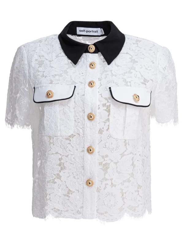 LACE SHIRT made by Self-Portrait