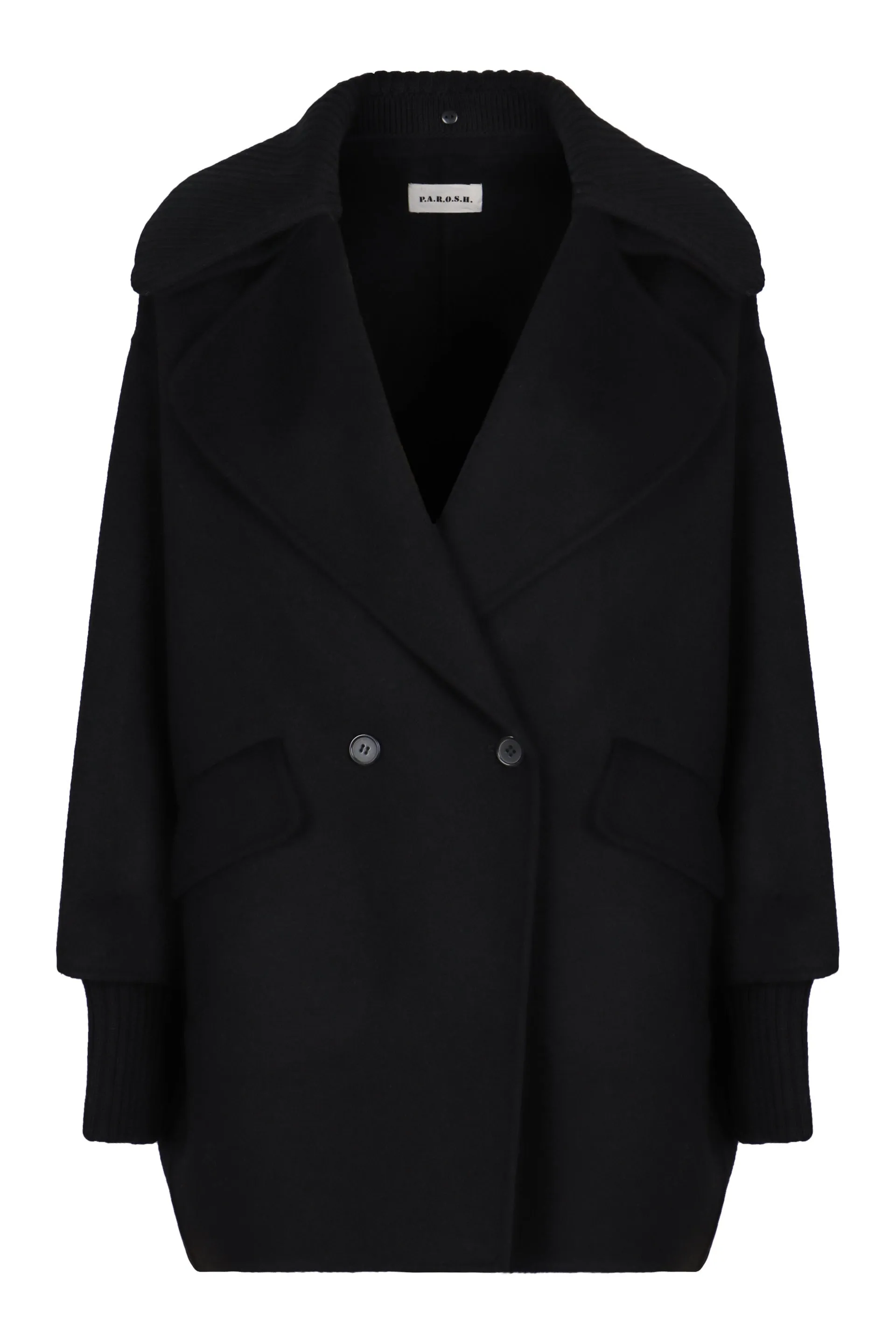 DOUBLE-BREASTED COAT IN WOOL sold by Lord & Taylor