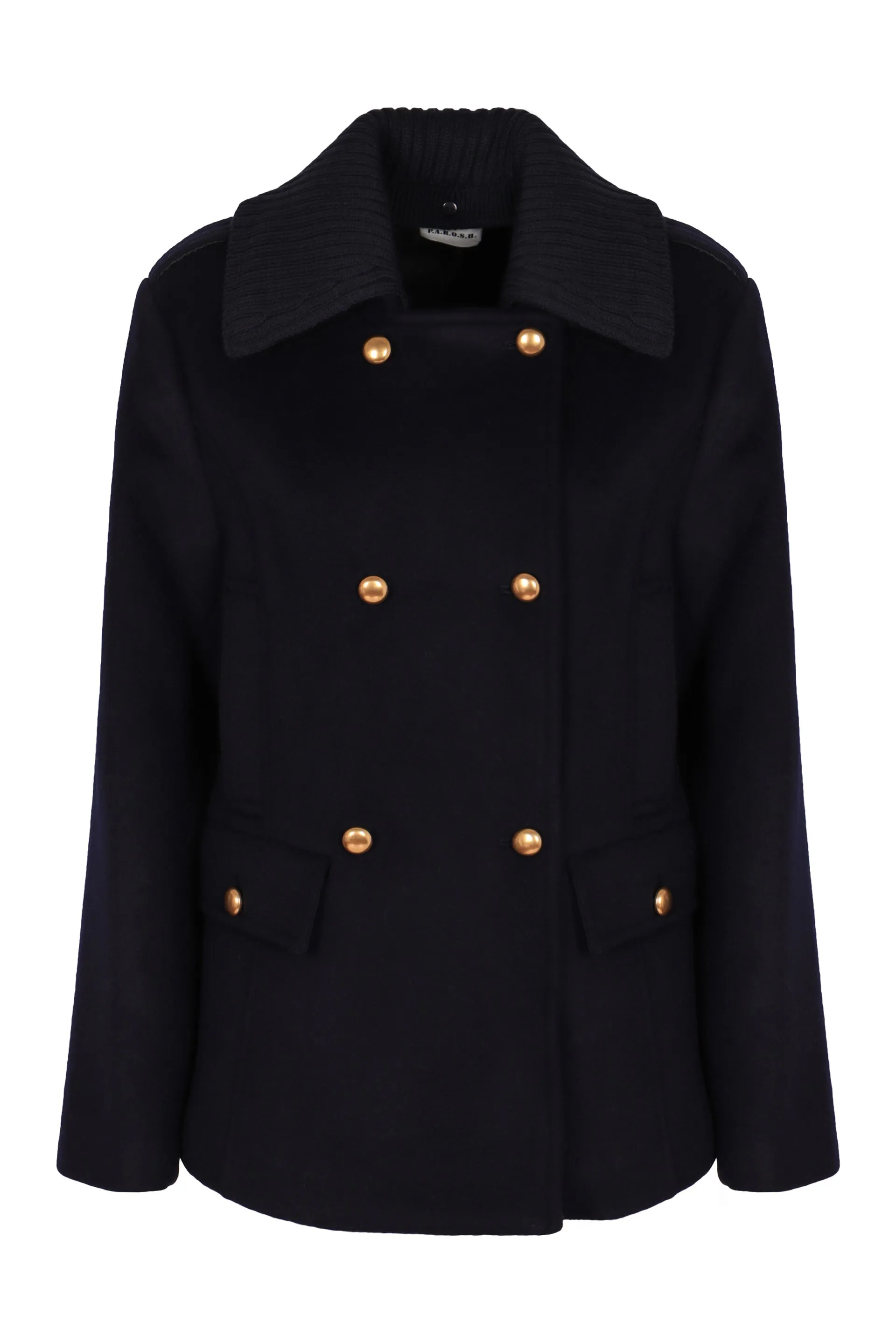 DOUBLE-BREASTED WOOL COAT sold by Lord & Taylor