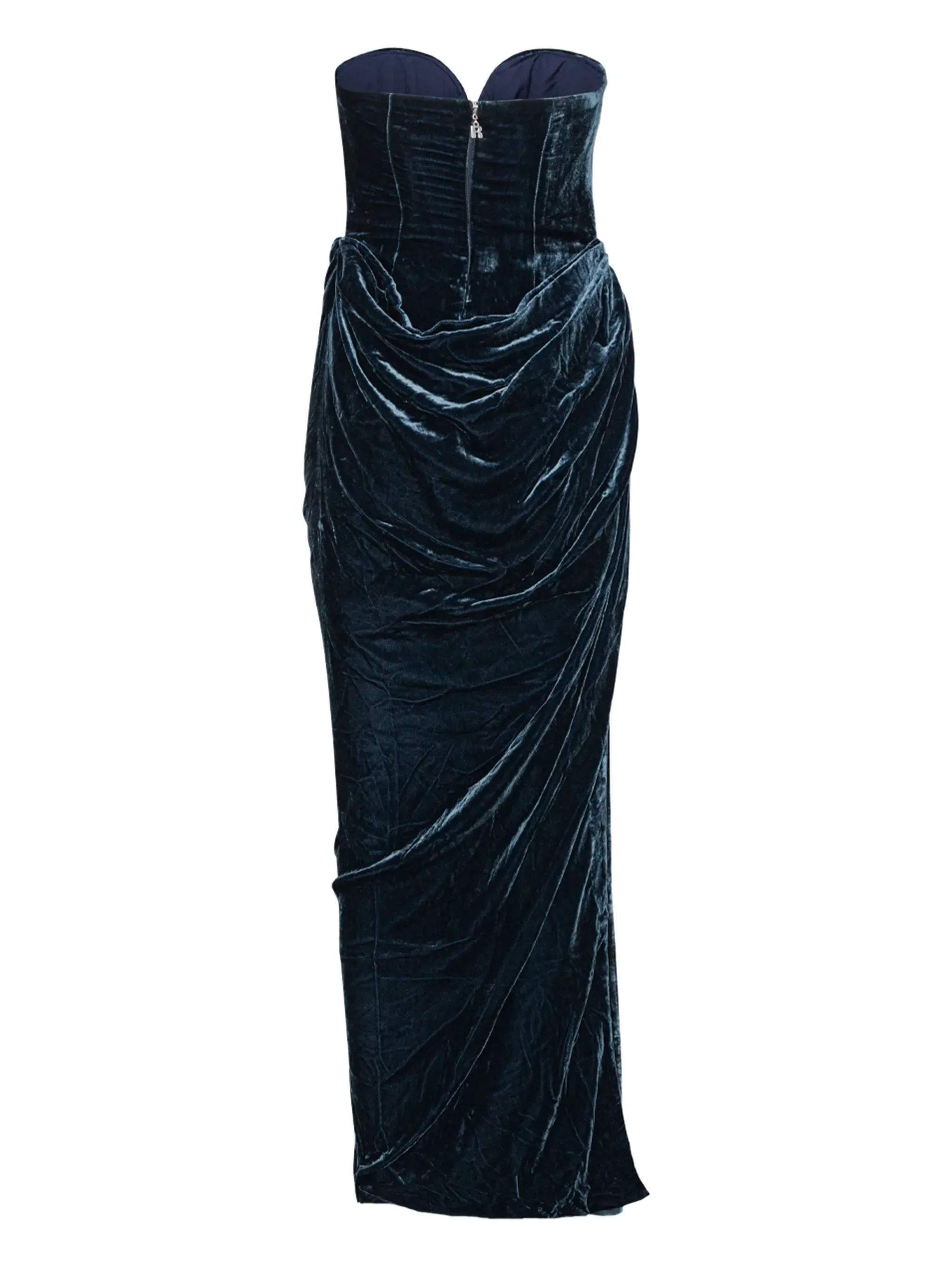 SILK VELVET SLIT DRESS sold by Lord & Taylor
