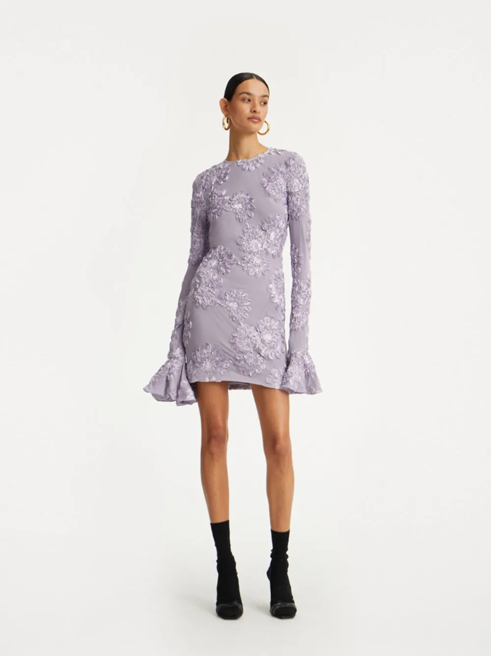 3D MESH MINI DRESS sold by Lord & Taylor product image thumbnail 2