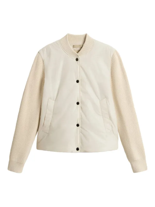 HYBRID NYLON BOMBER JACKET sold by Lord & Taylor