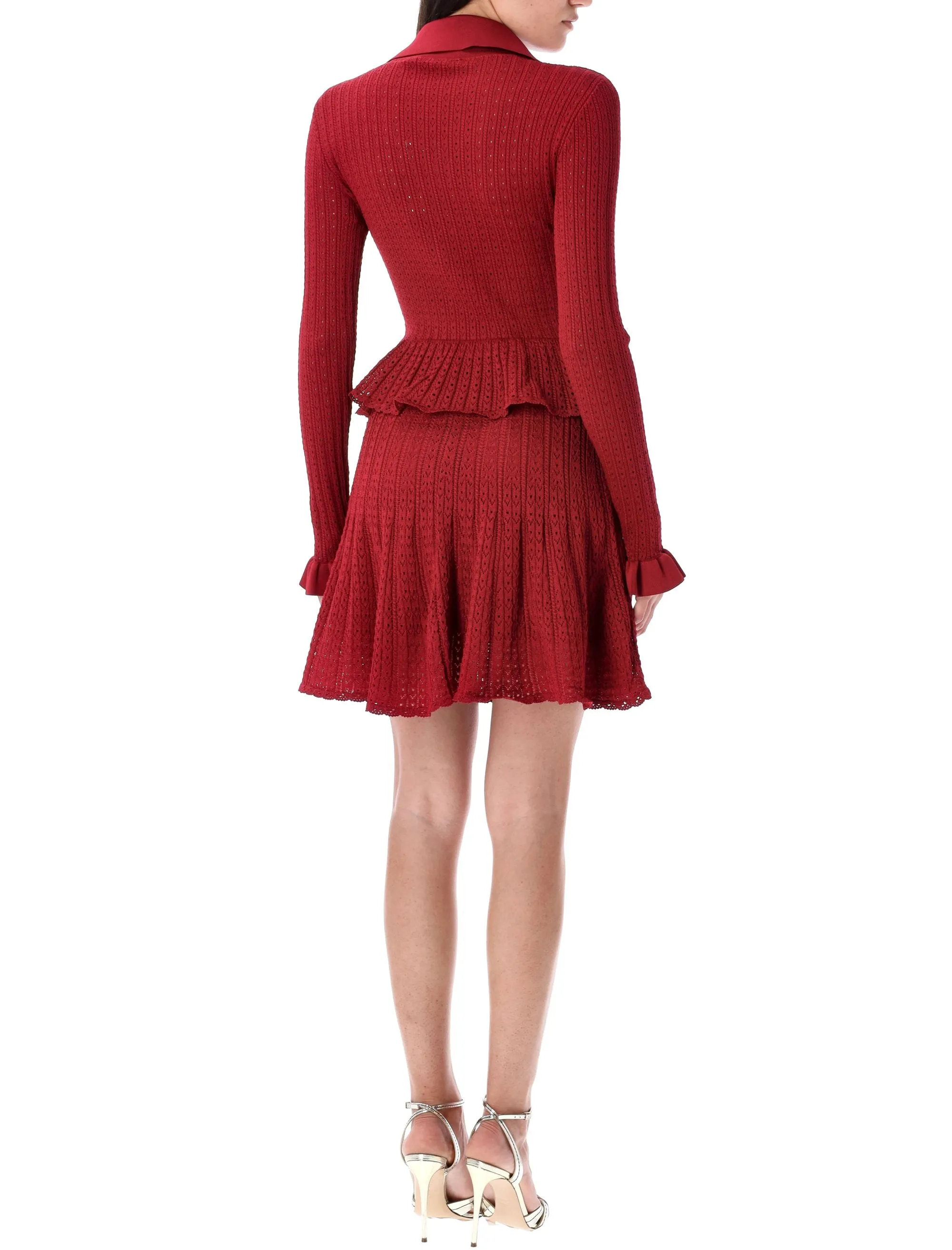 POINTELLE KNIT MINI DRESS sold by Lord & Taylor product image thumbnail 2