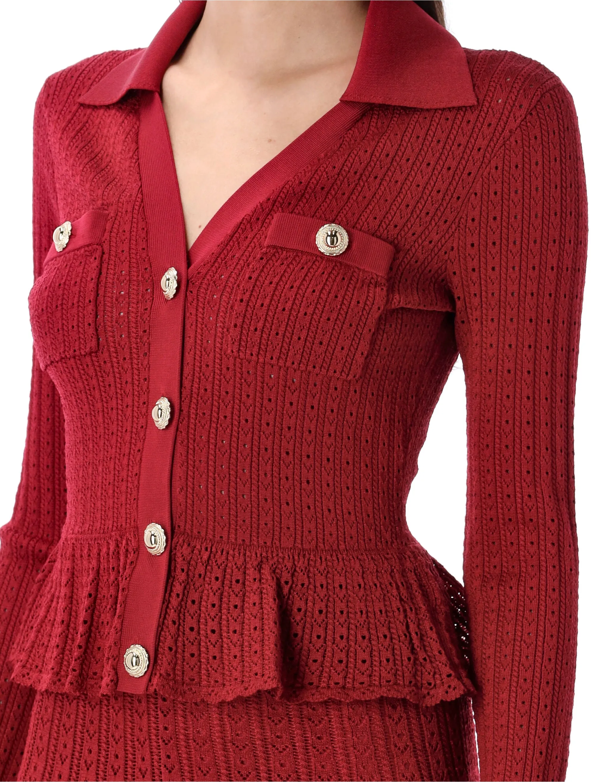 POINTELLE KNIT MINI DRESS sold by Lord & Taylor product image thumbnail 3